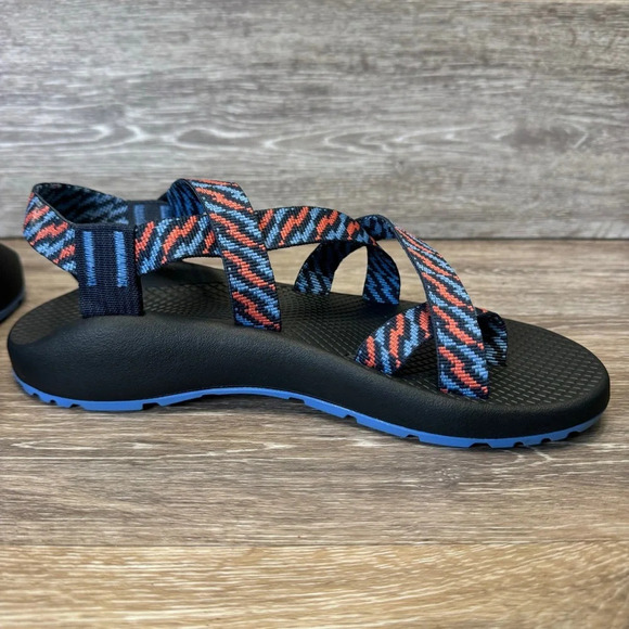 Chaco Z2 classics static eclipse Blue‎ Coral Hiking Sandal Size 9 - Picture 9 of 11